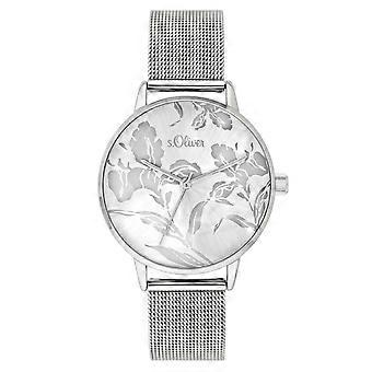 s.Oliver women's watch wristwatch stainless steel SO-3639-MQ