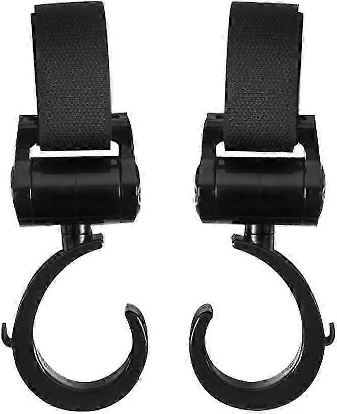 Stroller hooks, 2pcs stroller hooks bags hook for strollers universal stroller clip accessory (pac [MI]