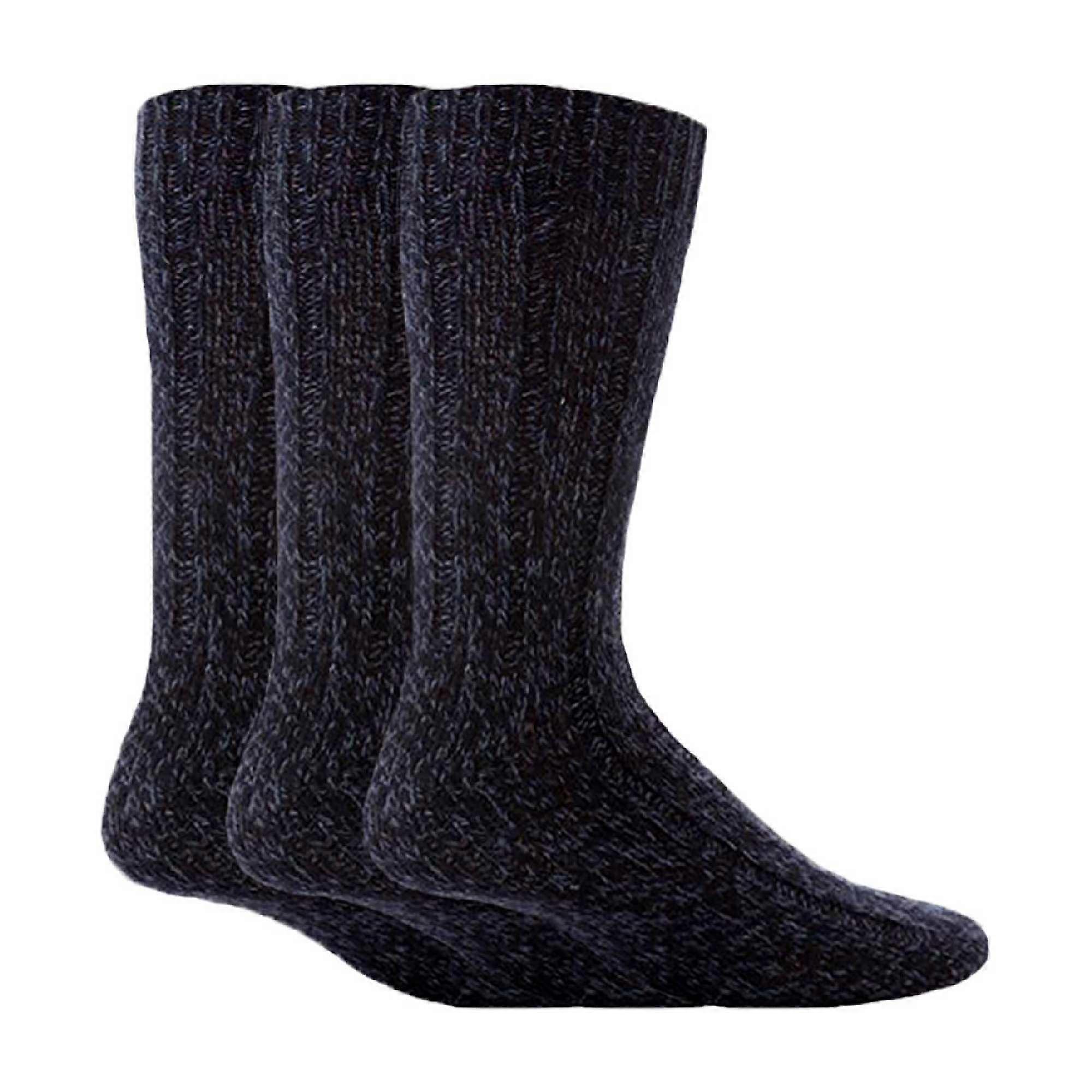 Workforce - 3 Pack Mens Wool Knit Work Socks