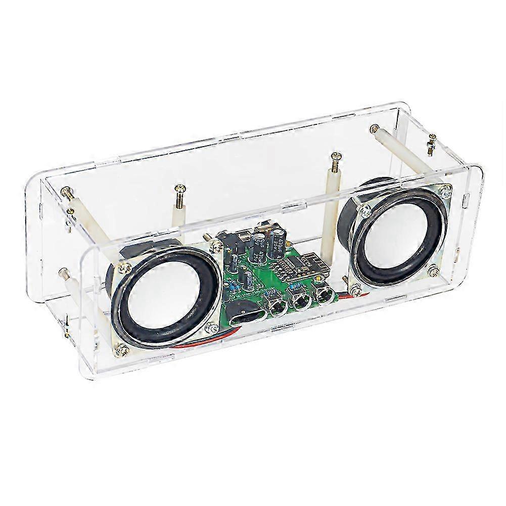 2-Channel Bluetooth Speaker DIY Kit Stereo Amplifier Board