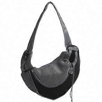 Travel Single Shoulder Pet Bag with Adjustable Padded Shoulder Strap