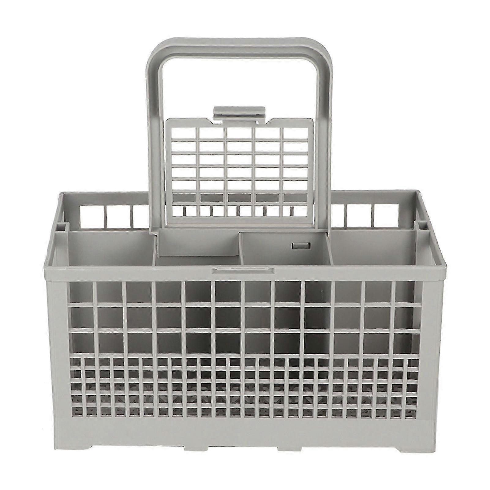 Universal replacement cutlery basket for multi-purpose dishwashers