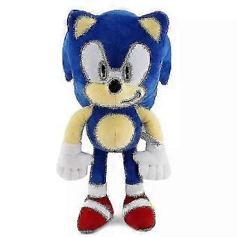 Zachte pluche knuffel van Sonic Knuckles Shadow Tails, 28-30 cm, kindercadeau voor jongens en meisjes, kerst- of verjaardagsfeest.