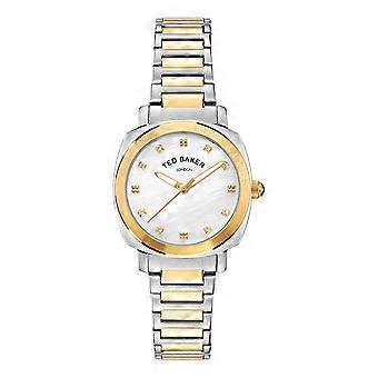 Ted Baker Kirsty naisten rannekello, valkoinen kellotaulu, 33 mm, BKPRBS407