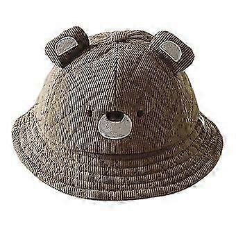 Toddler Hat Warm Winter Bonnet Stylish Baby Caps Travel Friendly Baby Hat Comfortable Wearing Hat for Warmth & Comfort Khaki basin hat