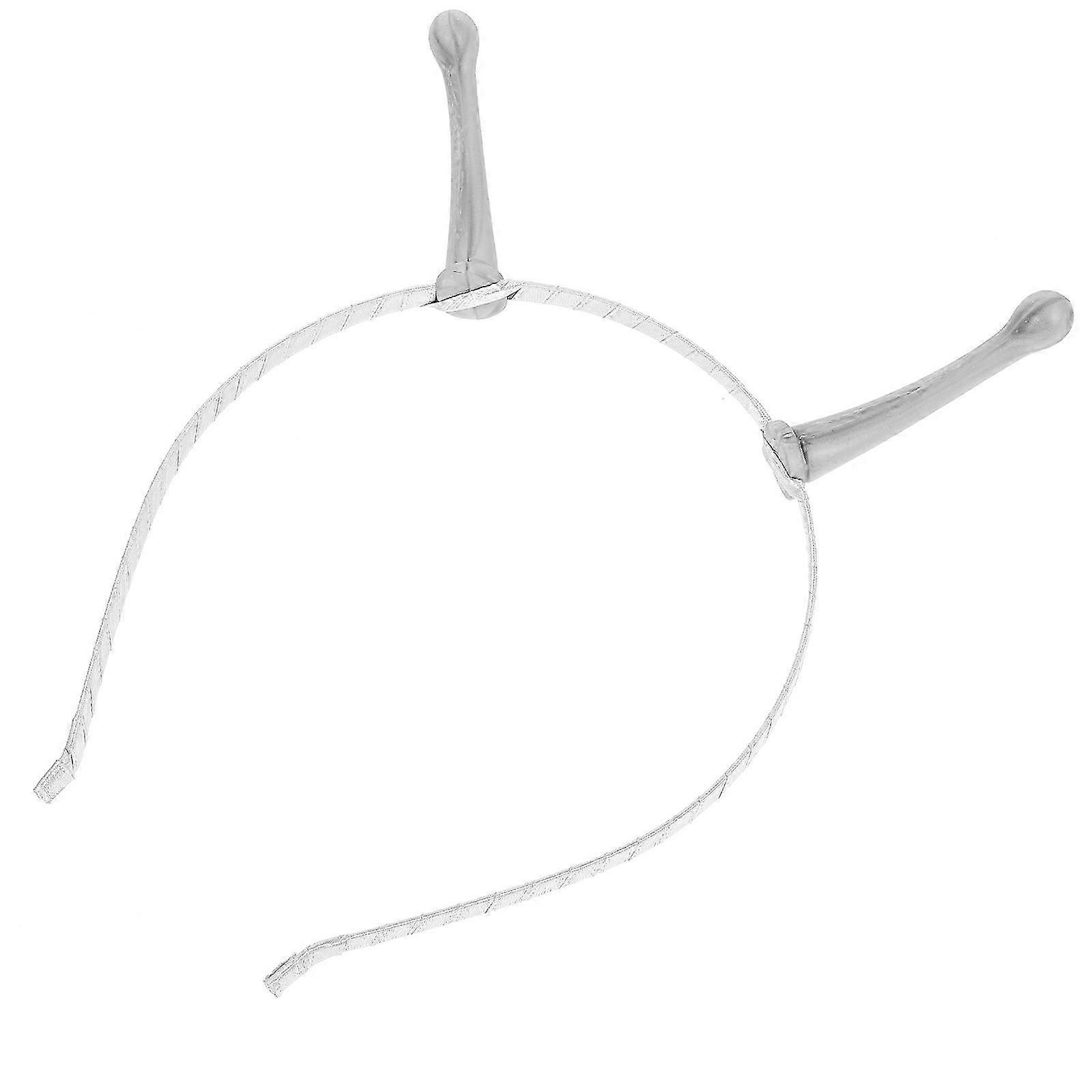 Comfortable Halloween Headbands 2Pcs Plastic Material for Playing