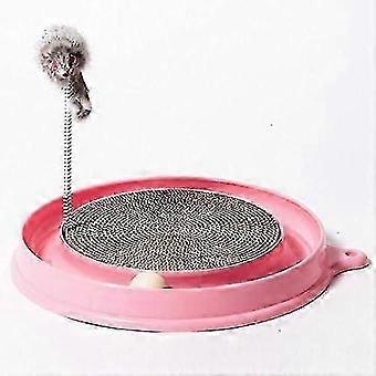 Revolutionary Interactive Cat Toy, Durable Scratch Pad Ensures Endless Fun, Ball Track Scratcher Mental Stimulation Furniture YF