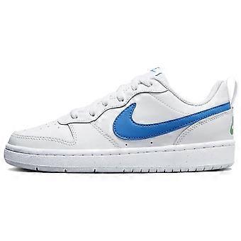 Nike Court Borough Low 2 « Blanc Bleu Vert » GS BQ5448-123
