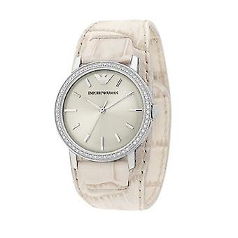 Armani ladies Quartz Analog Women's Watch with Cowhide Bracelet AR5688