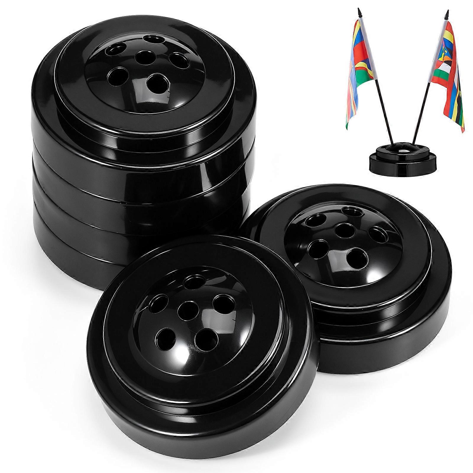 Stand Mini Flag Holder for Office Use 30Pcs Set
