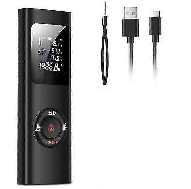 60m USB Rechargeable Laser Measure