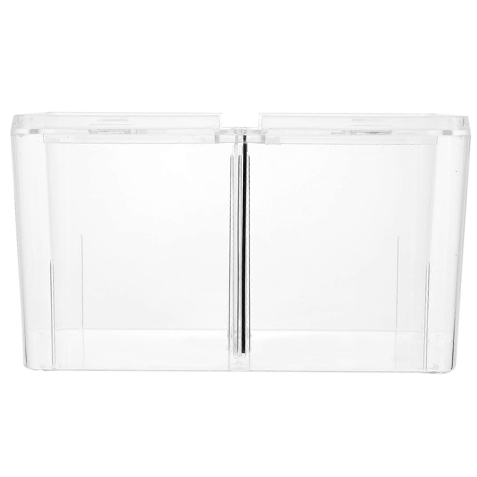 Transparent Acrylic Fish Isolation Case for Fish Breeding Function 5Pcs