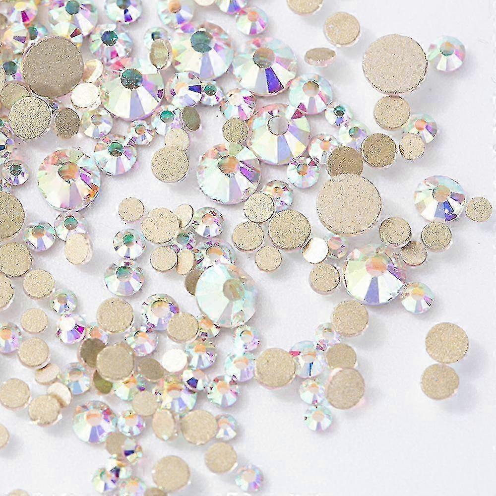 Fade-Resistant Flatback Nail Rhinestones