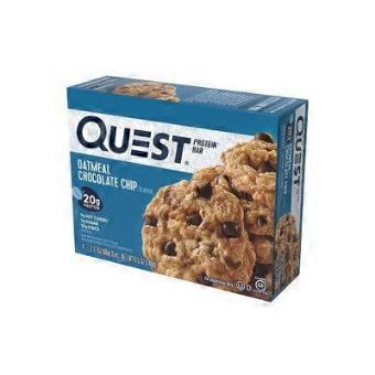 Quest Protein Bar Pack, Oatmeal Chocolate Chip, 4 Ea
