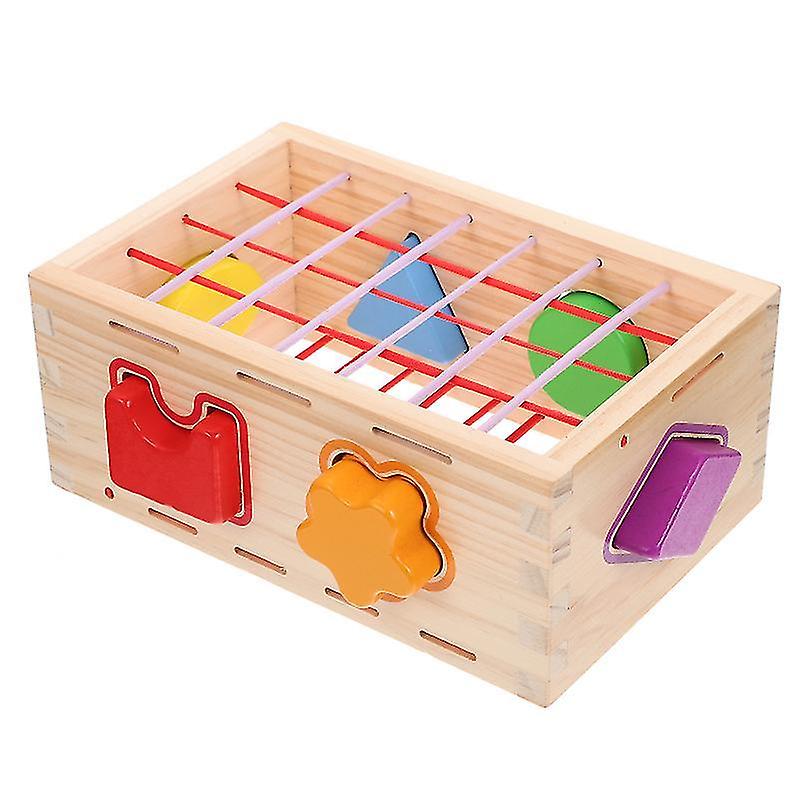 20X13.5cm Colorful Science & Exploration Sets 1 Set Kids Shape Matching Block Toys Children Early Ed
