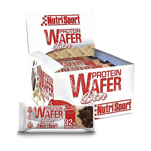 Box of wafer bars chocolate 15 bars of 40g (Chocolate)