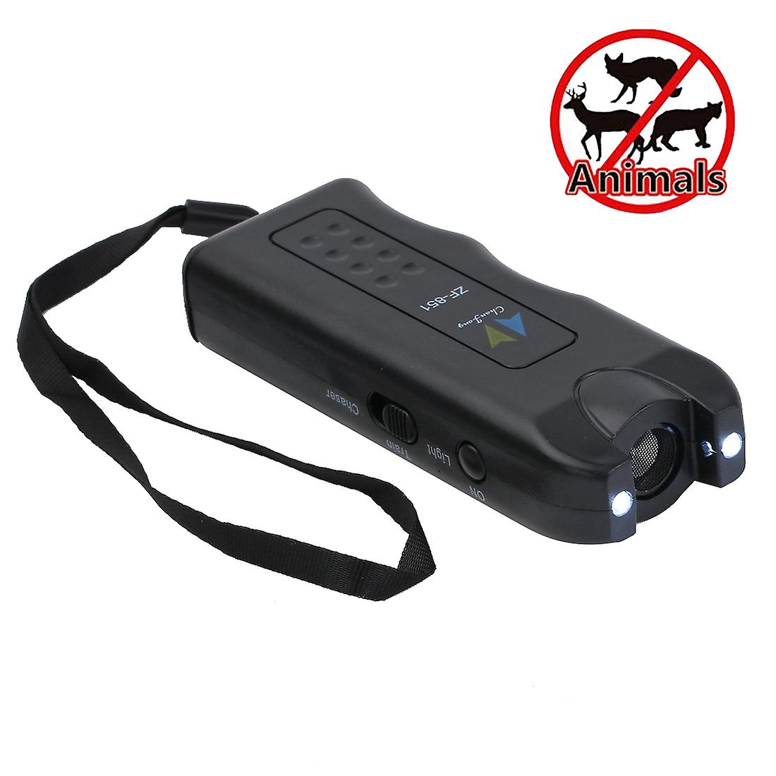 Ultrasonic Dog Chaser with 2 Flashlights