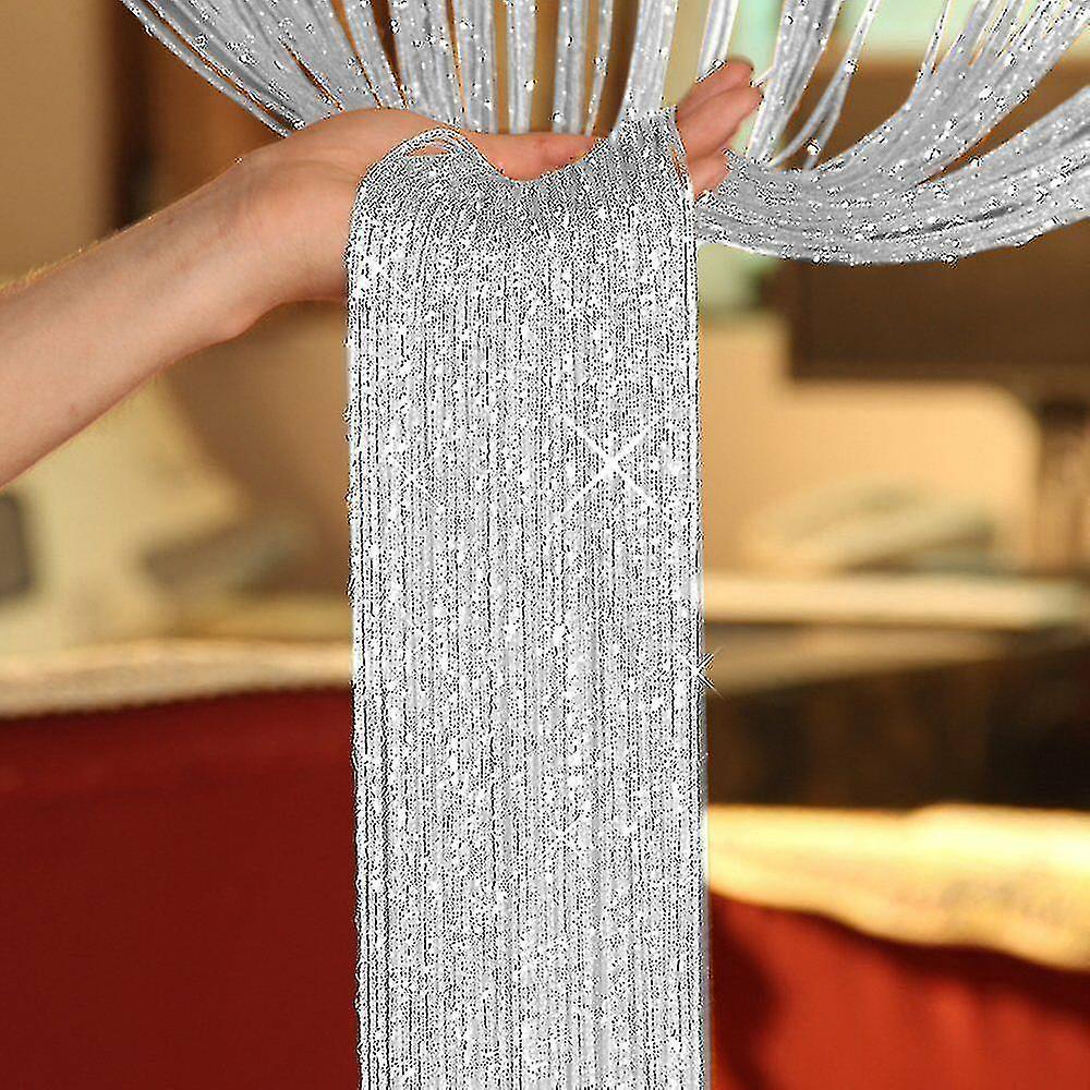 Glitter Tassel Curtains