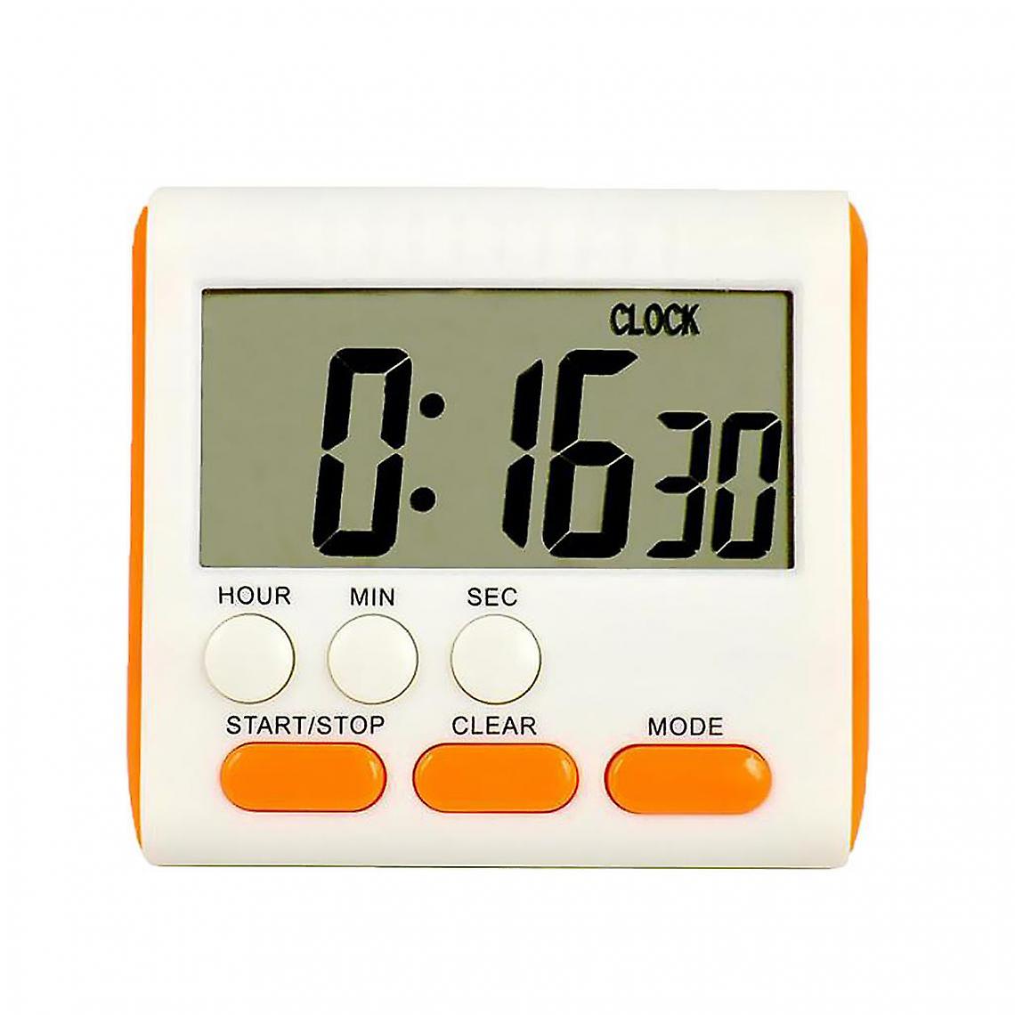 Portable Lcd Display Digital Countdown Clock For Kitchen Cooking Pink