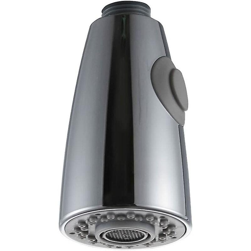 Two Function Kitchen Faucet Pull Out Replacement for Kitchen Sink Spray Head 1/2" Chrome Spray Head