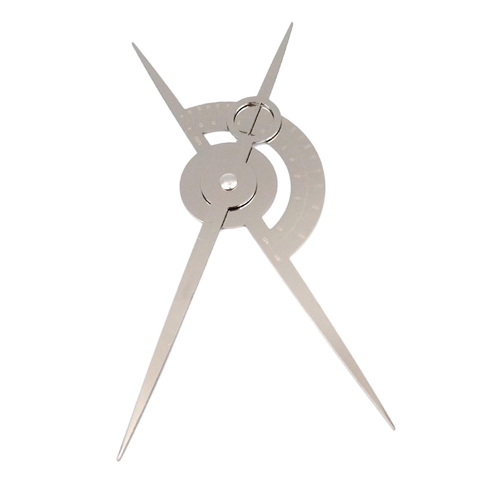 Eyebrow Caliper Microblading Permanent Makeup Ratio Measuring Tool Silver