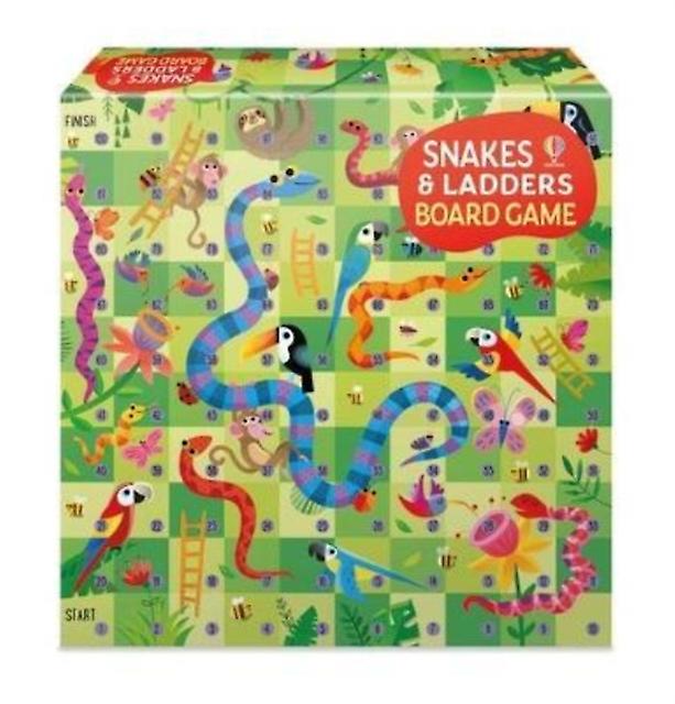 Snakes And Ladders Board Game by Kate Nolan Paperback Book