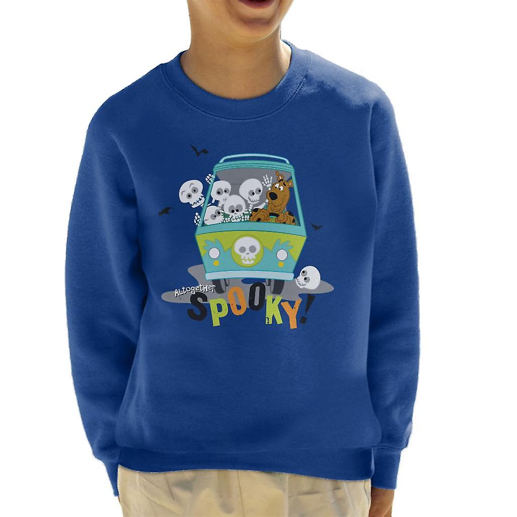 Scooby Doo Halloween Altogether Spooky Van Kid's Sweatshirt
