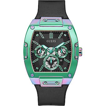 Guess watches phoenix Men's Analog Quartz Watch with Silicone Bracelet GW0202G5