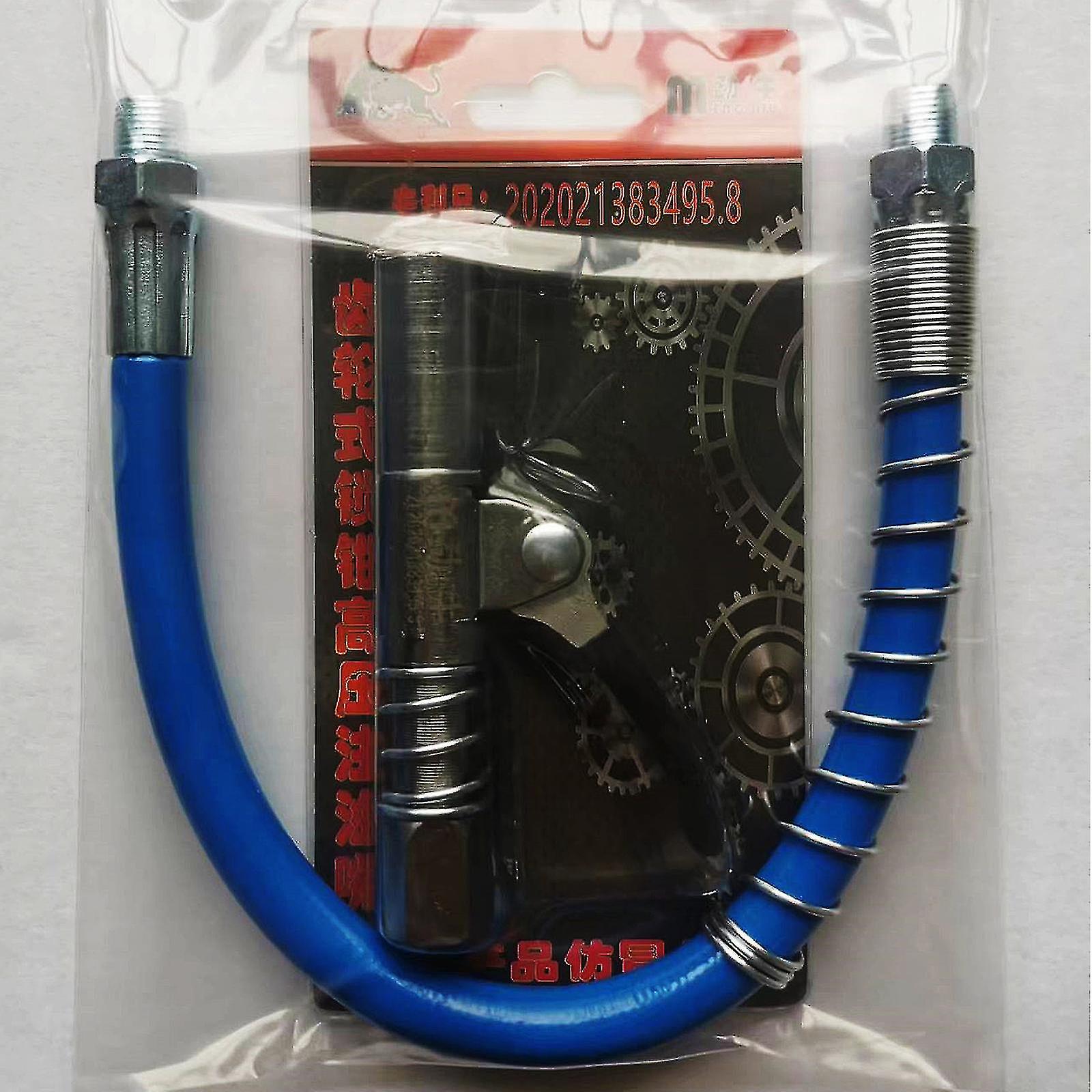 Kit Tuyau Pour Pistolet à Graisse Zaplyte 47,5 Cm 10000 PSI Coupleur 1/8 NPT Filets Noir