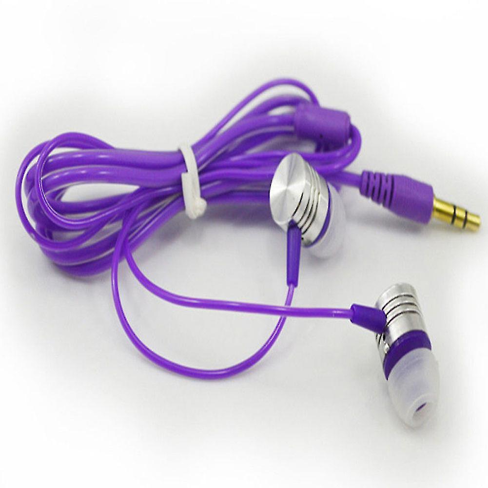 Solid Color Stereo Sound In-ear Earbud Earphone Headset Universal Headphone