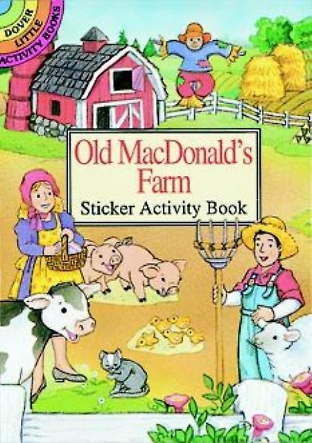 Old Macdonalds Farm Sticker Activity Book by Cathy Beylon Paperback