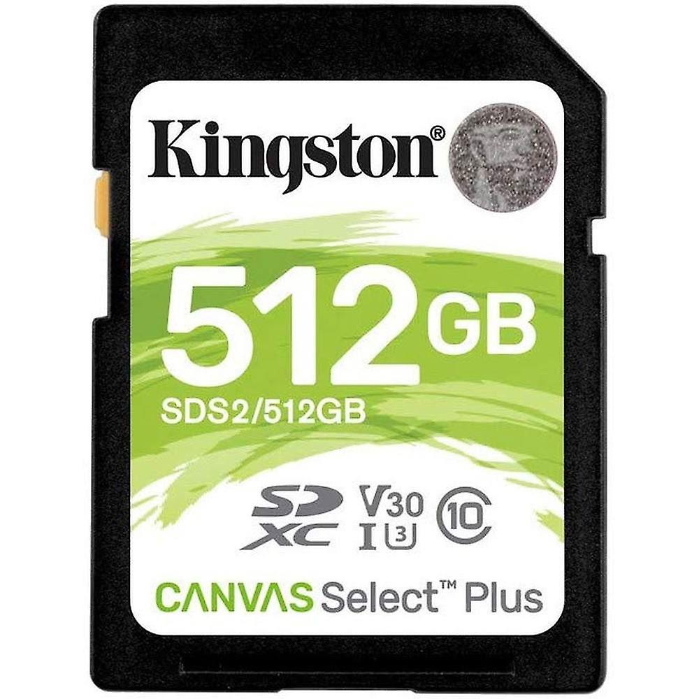 Kingston Canvas Select Plus SDXC 100MBs Class 10 512GB ( SDS2/512GB )