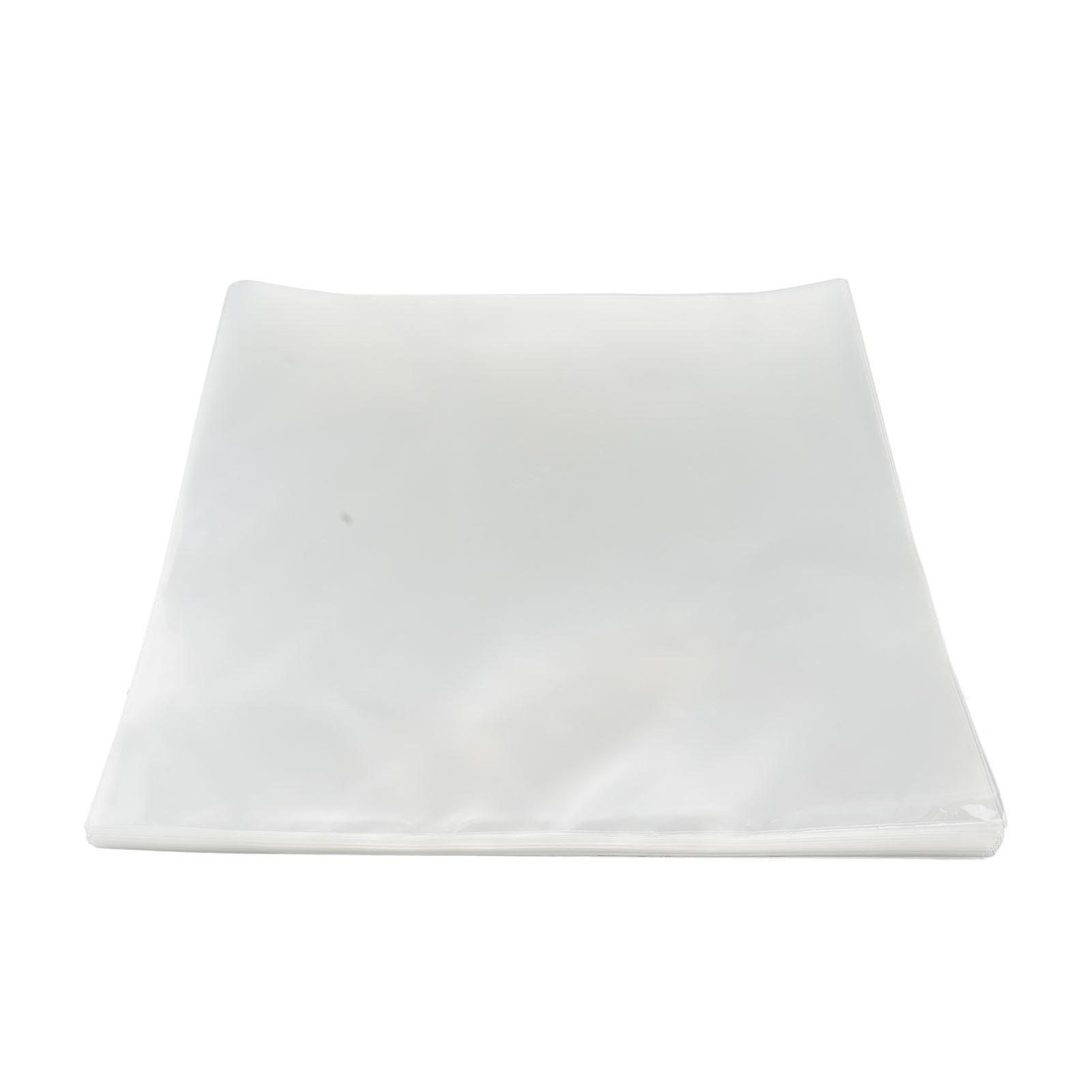 50 Pack OPP Vinyl Record Sleeves Resealable Non-Adhesive for 12 Inch Records 1L40