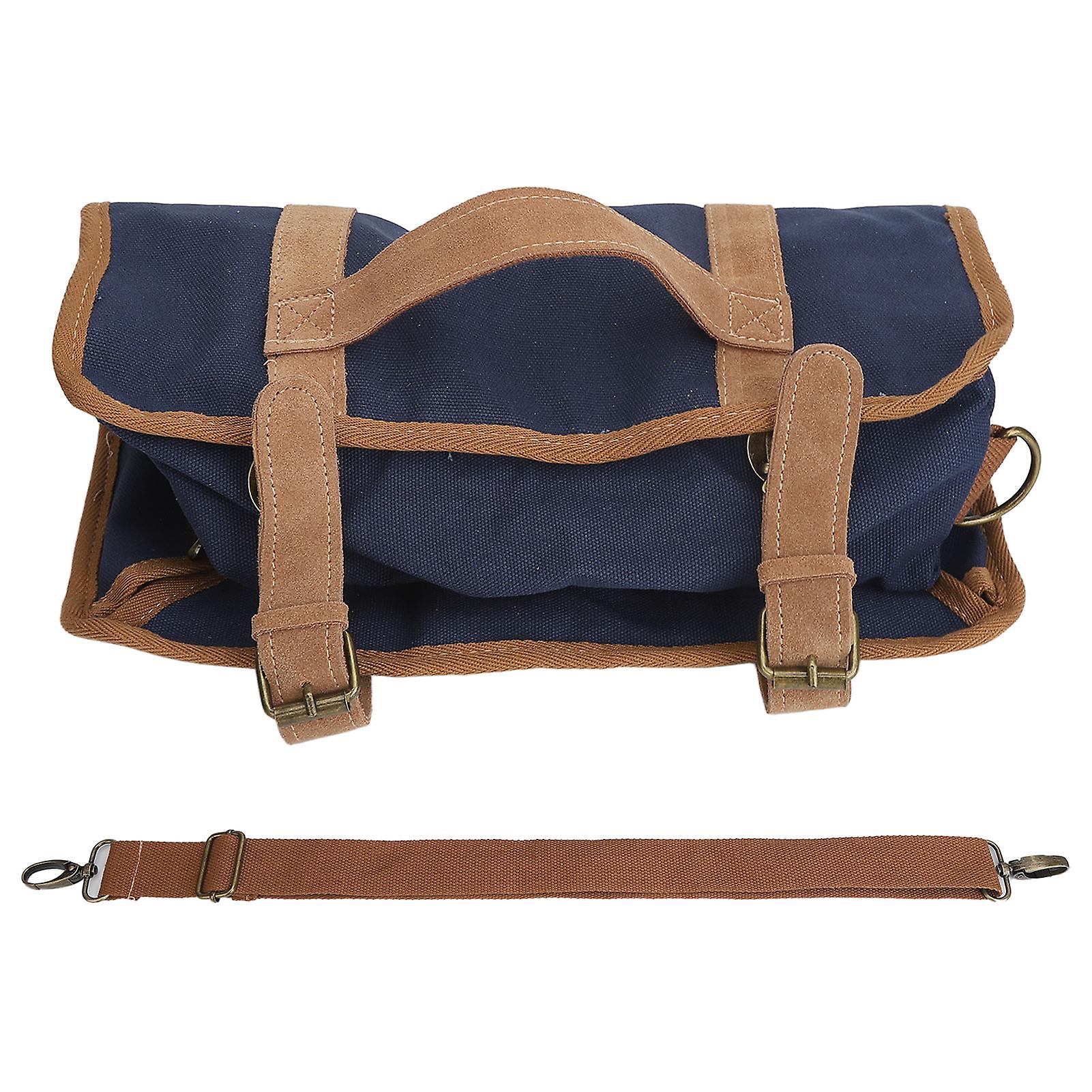 Bartending Tool Bag Portable Large Capacity Stylish Adjustable Shoulder Strap Bartender Kit Bag for Camping Parties