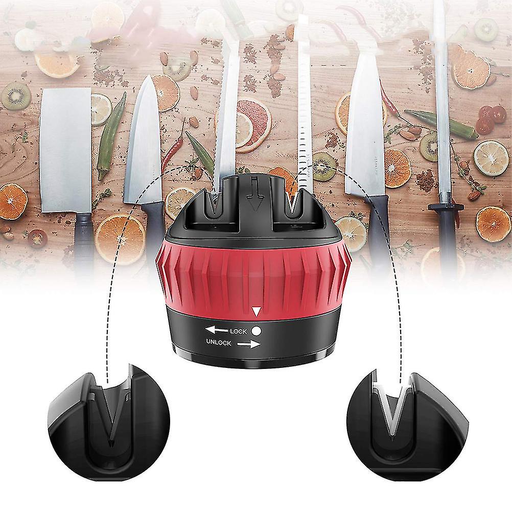 Suction Cup Cutter Sharpener 2-Stage Tungsten Steel Ceramic 75g