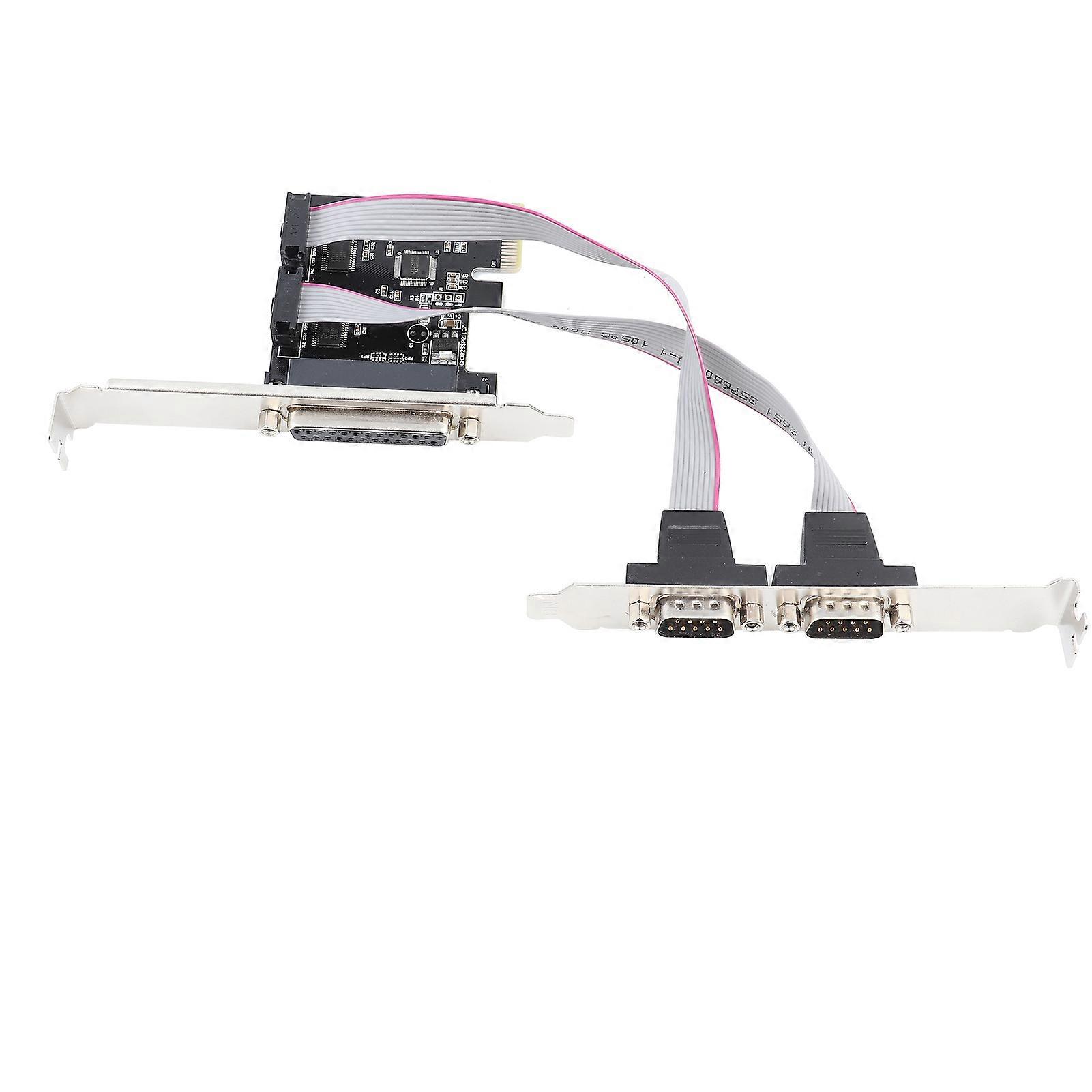 LPTPCI,PCIE to 2 DB9 PC Eto Serial R Card PC Eto Serial Stylish and Modern
