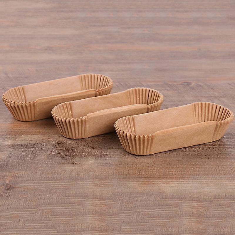 50st Bakpappersfoder Rak limpa Tenn Bakning Pergament Pappersfoder Limpa Tenn Liners Nya