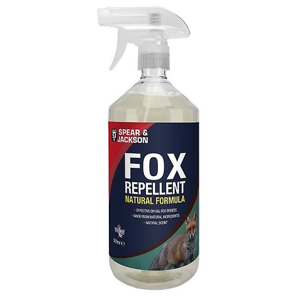 Fox Repellent Spray - 500ml Trigger Spray - Spear & Jackson, Natural Formula