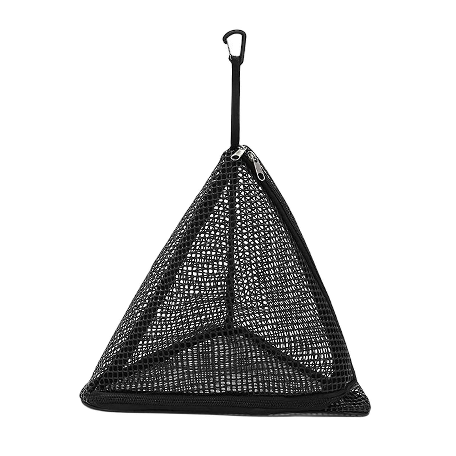 Hanging Camping Storage Net PVC with Zippers for Tableware Picnic L