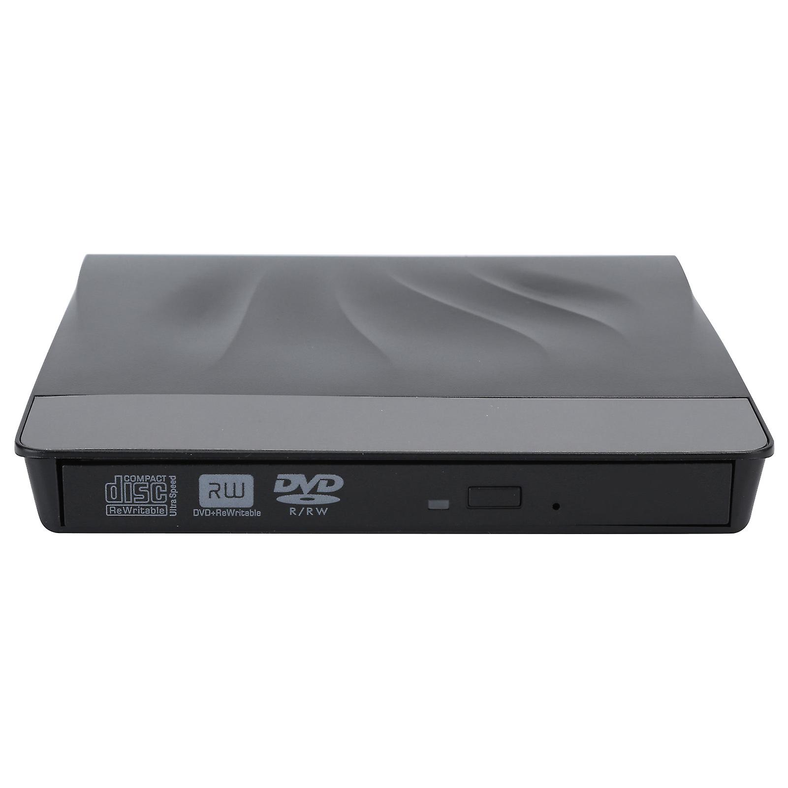 External Optical Drive TYPE-C Mobile Dual Port USB 3.0 Portable for OS X Universal CD DVD (Regular Burning)