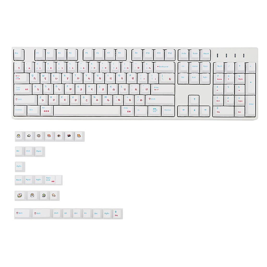 Keycap Dye Sublimation Cherry Profile Mechanical Keyboard Pbt Keycap 121keys