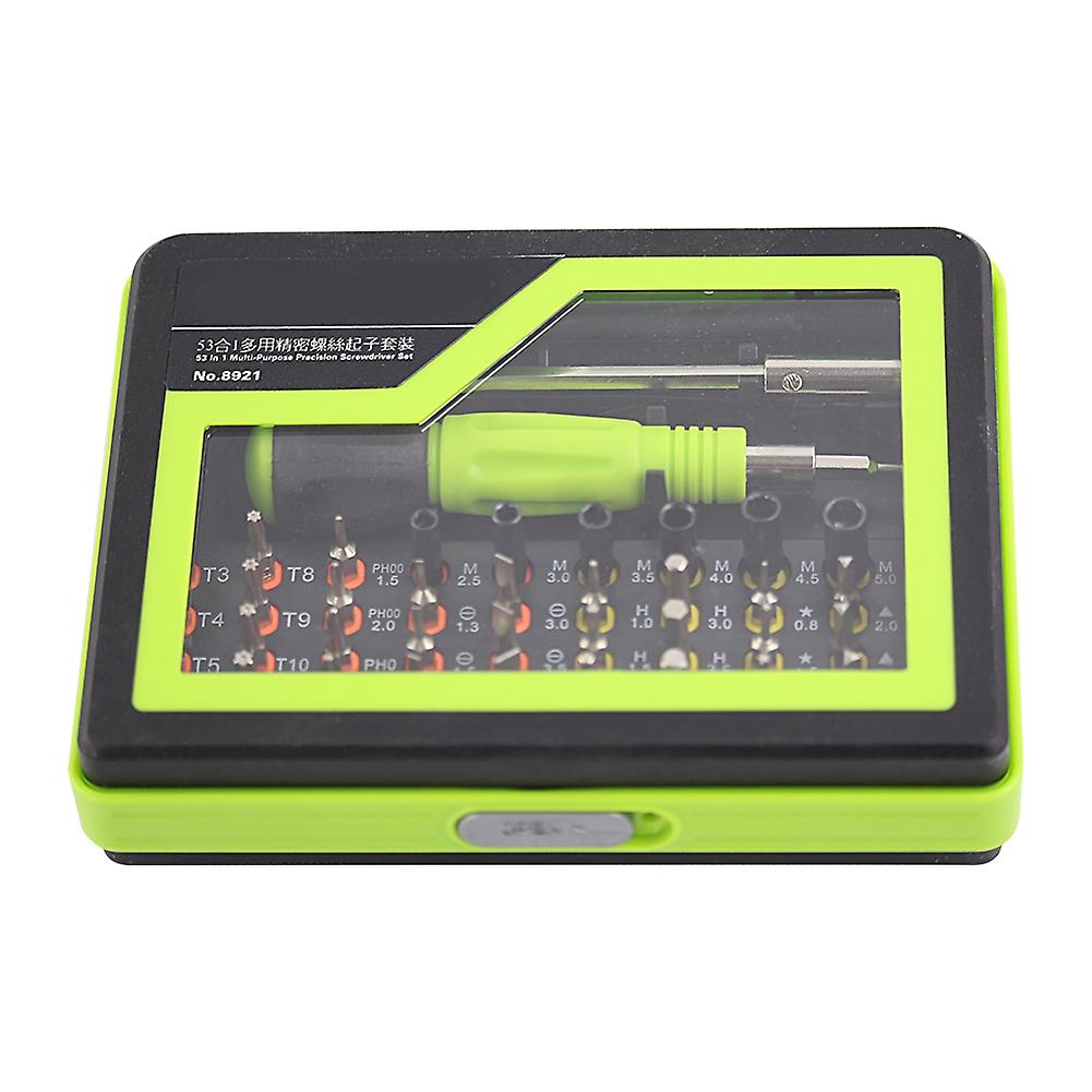 53-in-1 Multi-functional Electronic PC Notebook Repair Tool Kit Five-edge Screwdriver, Multi-bit Configuration