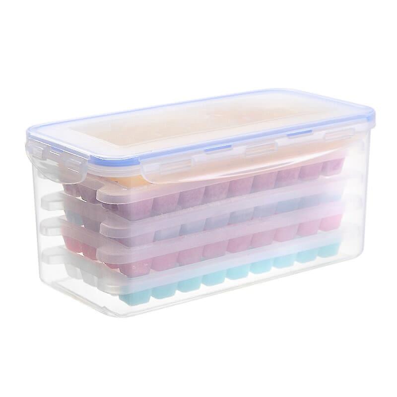 Ice Cube Trays Moids Frozen Storage Containers For Chocolate Cold Drinks Sealed And Fresh-keeping