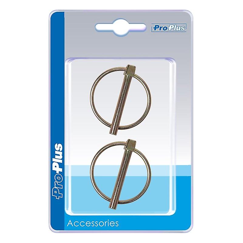 Link pin 6mm with ring 2 pieces in blister