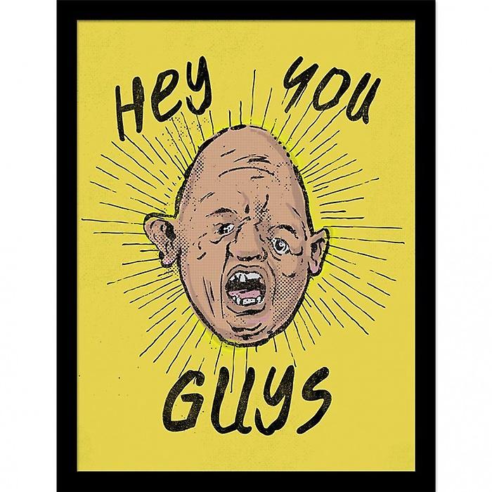 The Goonies Hey You Guys Framed Print