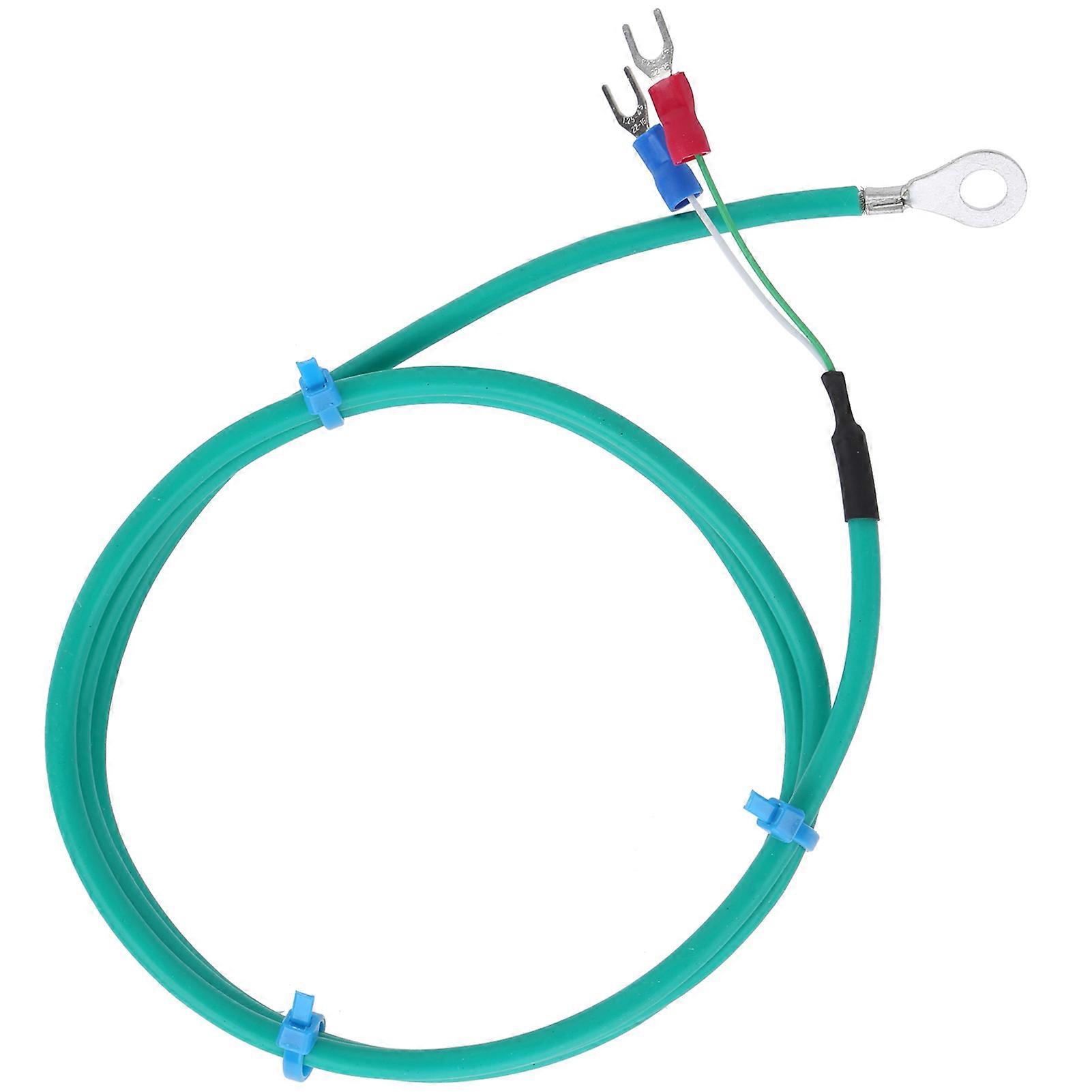 KType Thermocouple Probe SMD Round Hole Silicone Temperature Measuring Line 0200(5meter )