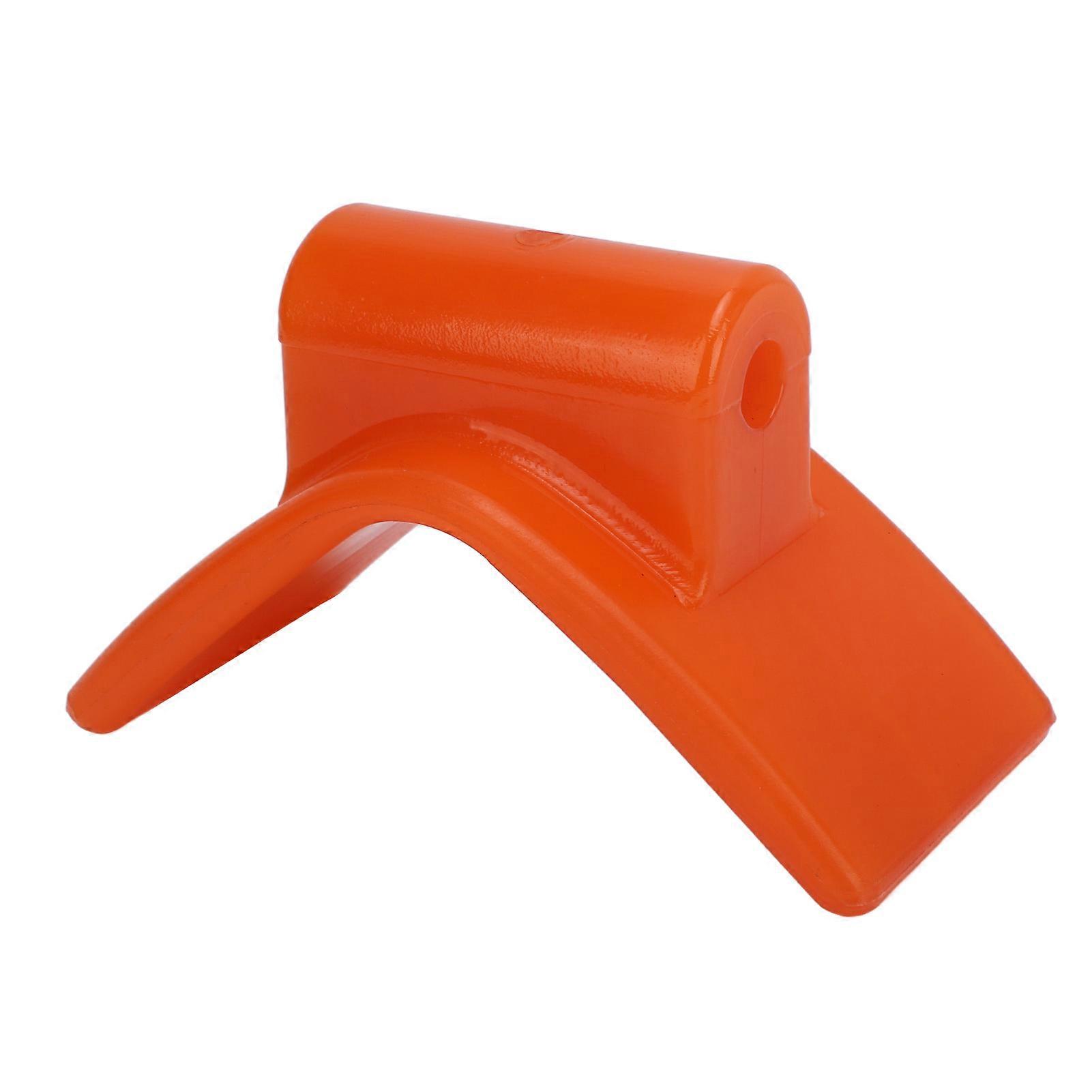 Boat Trailer Bow Stop 3in Width 1/2in Mounting Hole 5.3in V Span Boat Trailer Bow Stop V Block Orange NO.1335