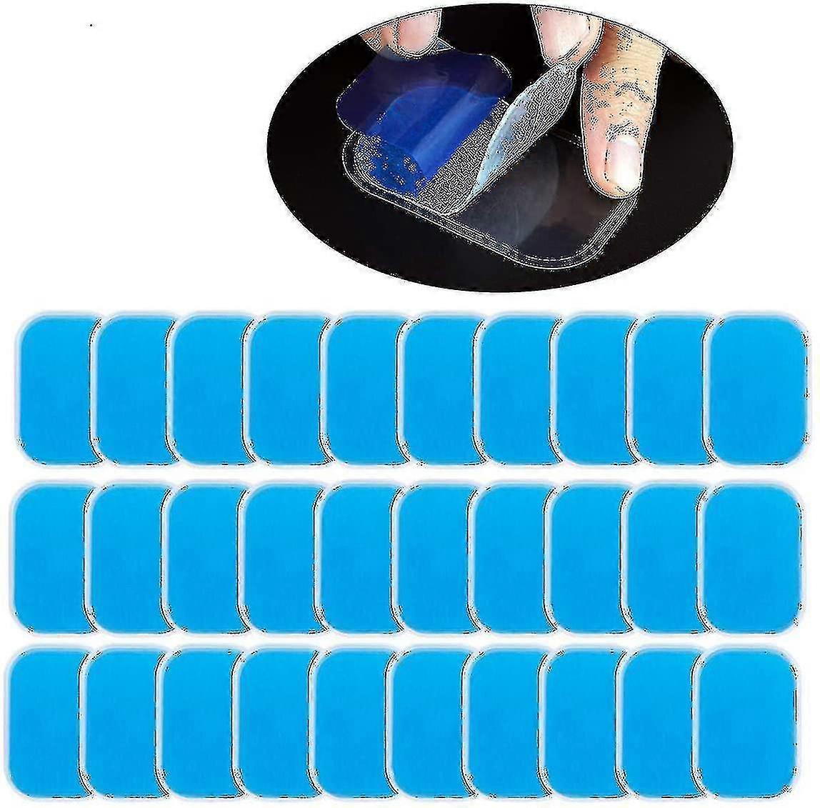 60 Pack Ems Gel Pads For Abdominal Trainer - Replacement Gel Sheets For Electrical Muscle Stimulation (ems) Abs Trainer