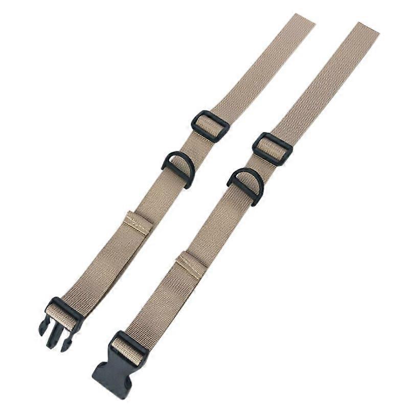 2pcspair Adjustable Nylon Backpack Chest Harness Strap Webbing Sternum Clip Replacement Anti-slip Tape With Quick Release