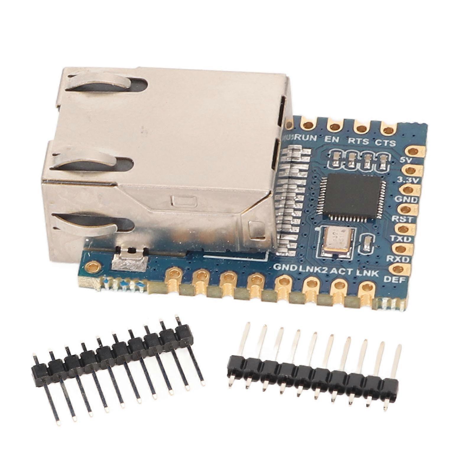 TTL UART naar Ethernet Mini Module Ondersteuning ETHERNET IP TCP UDP HTTP ARP LCMP DHCP DNS Sterk geïntegreerde Ethernet-module